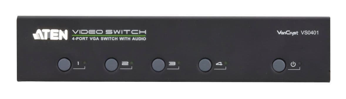 ATEN VanCryst Video Switch 4p. VS0401