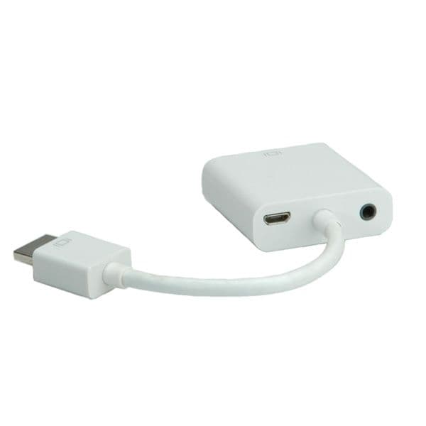 ROLINE Adapter HDMI-VGA + audio jelátalakító