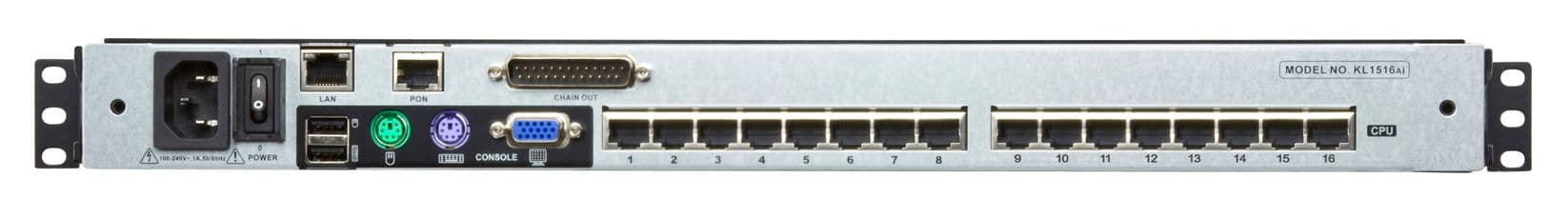 ALTUSEN KVM Switch 16p. LCD 17" KL1516AIM