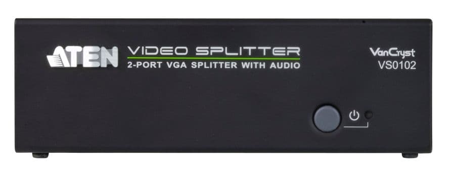 ATEN 2 Portos VGA Splitter - Audio VS0102-AT-G