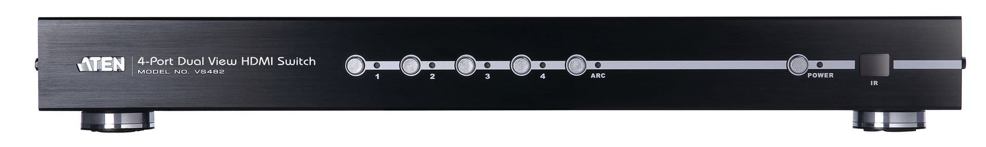 ATEN 4-Port Dual View HDMI Switch VS482