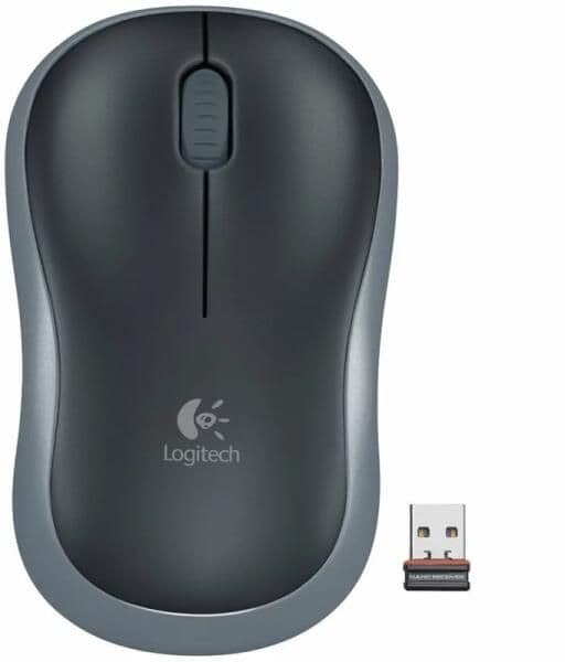 LOGITECH Egér optikai Nano M185 szürke