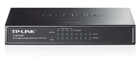 TP-LINK Switch Gigabit 8p PoE TL-SG1008P