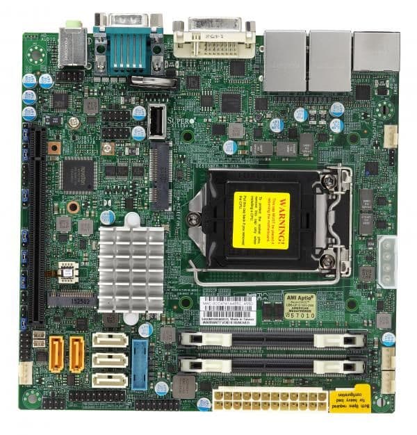 SUPERMICRO alaplap miniITX -X11SSV-Q