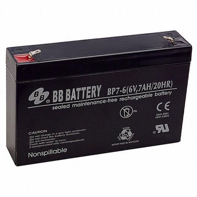 BB AGM akkumulátor 6V 7,0Ah