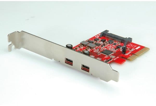 ROLINE PCI-Express USB3.1 C kártya 2port