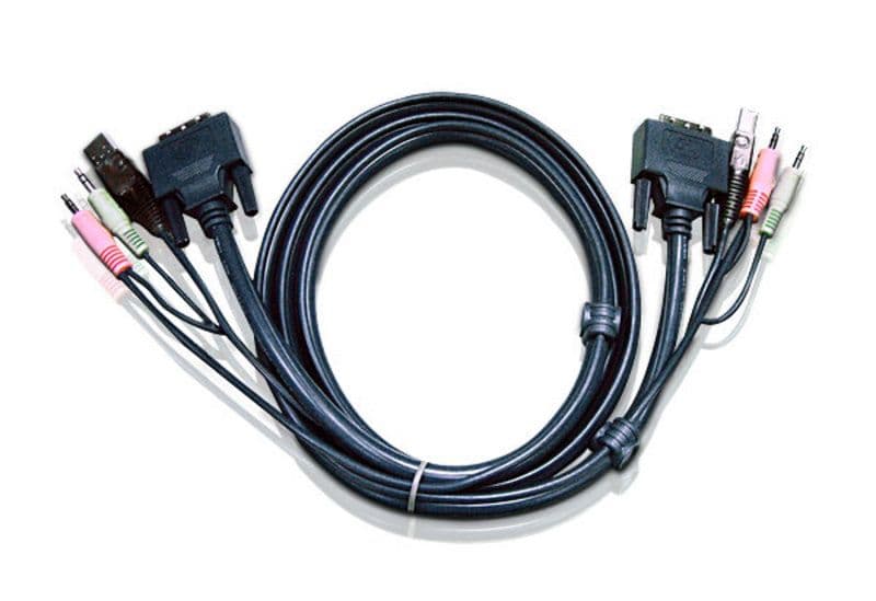 ATEN KVM Kábel USB DVI Dual Link 5m 2L-7D05UD