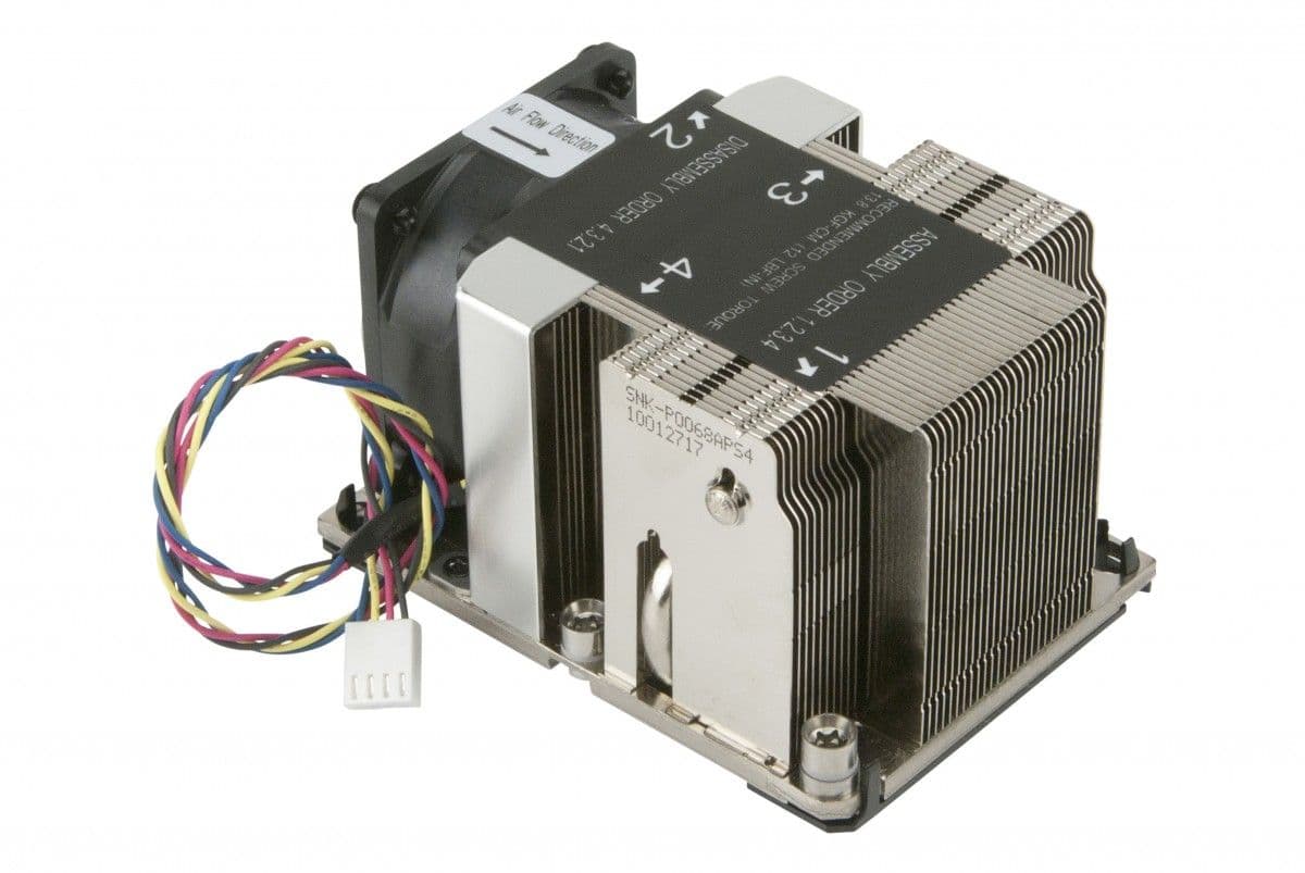 SUPERMICRO CPU hütő LGA3647 2U aktív