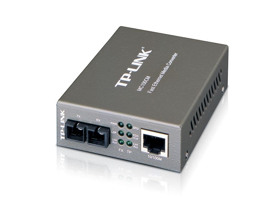 TP-LINK Optikai Media Konverter MC100CM