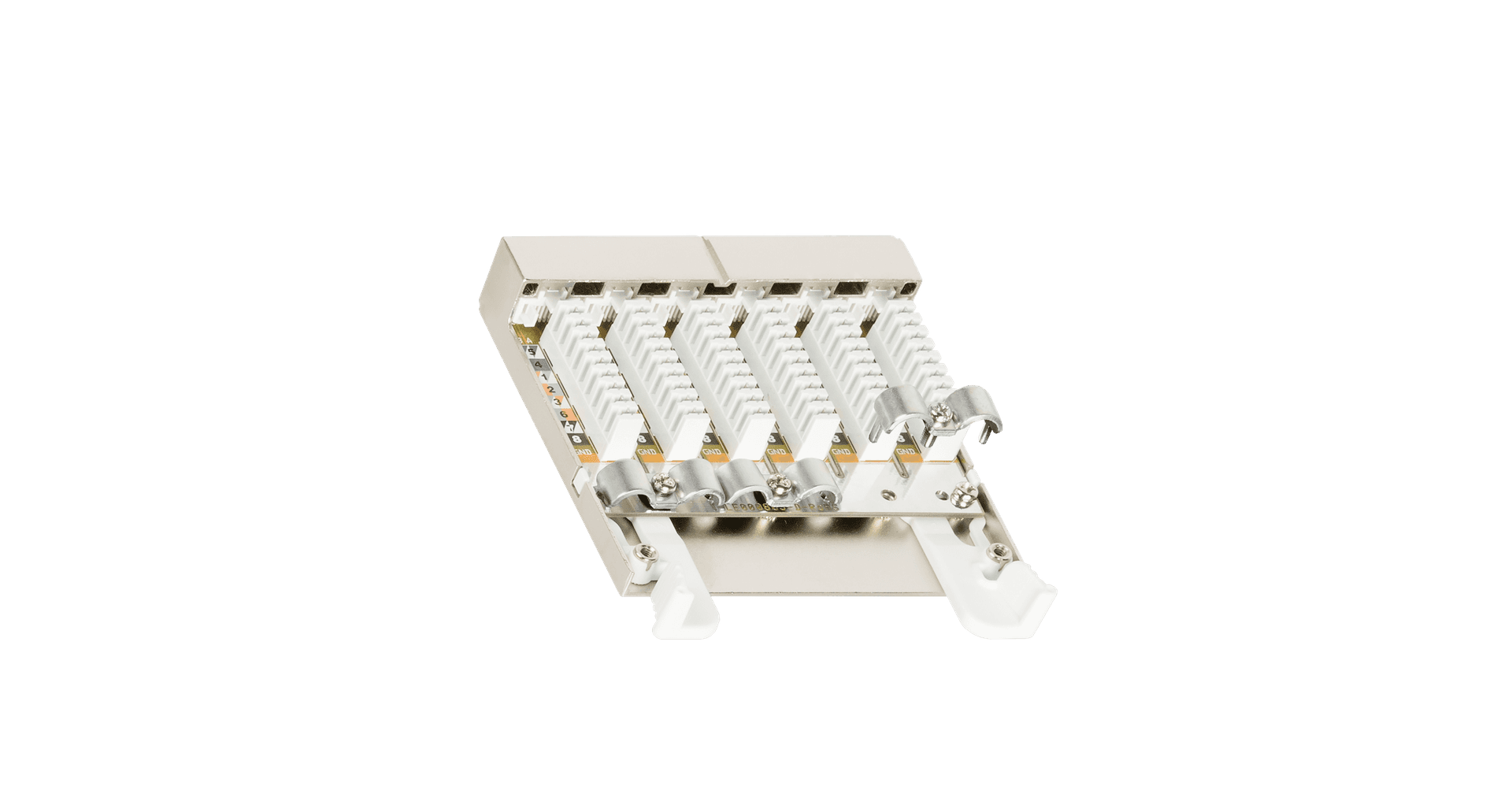 NIKOMAX STP kazetta, Cat.6, 6 ports, szerszámmal szerelhető