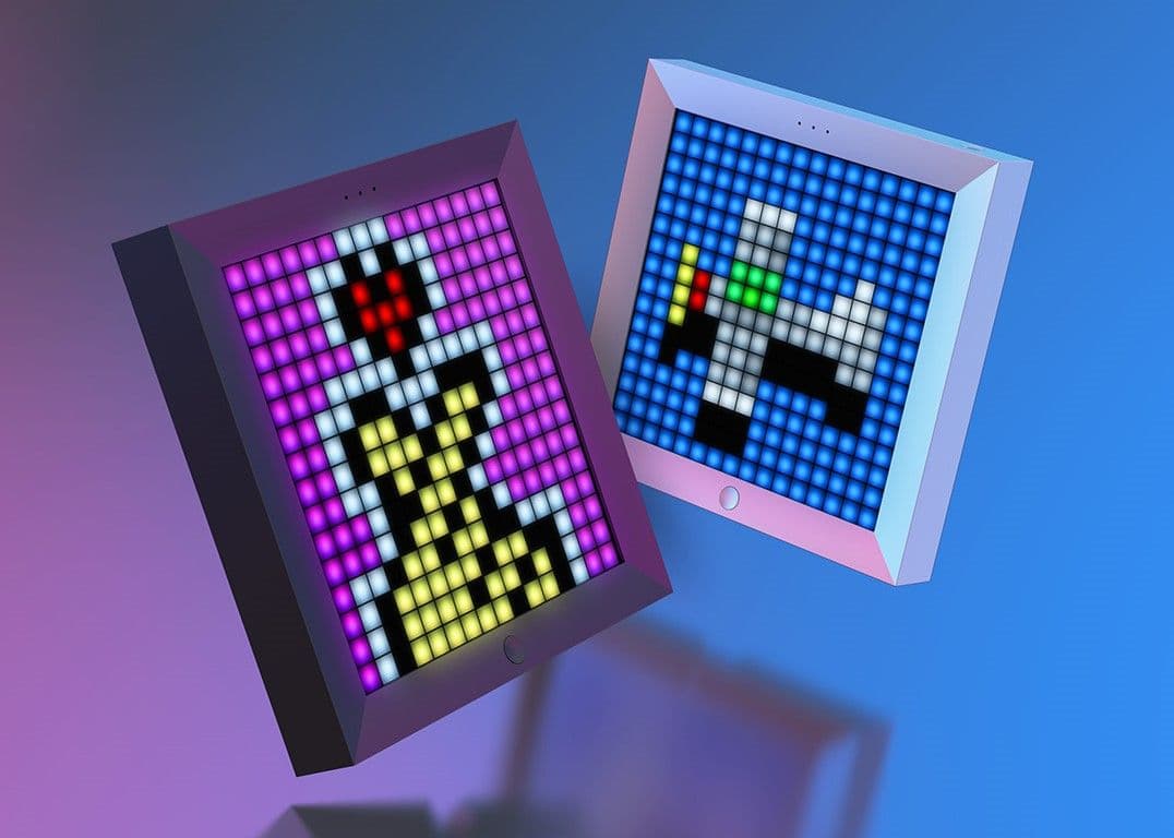 DIVOOM Digitális képkeret PIXOO, Fekete