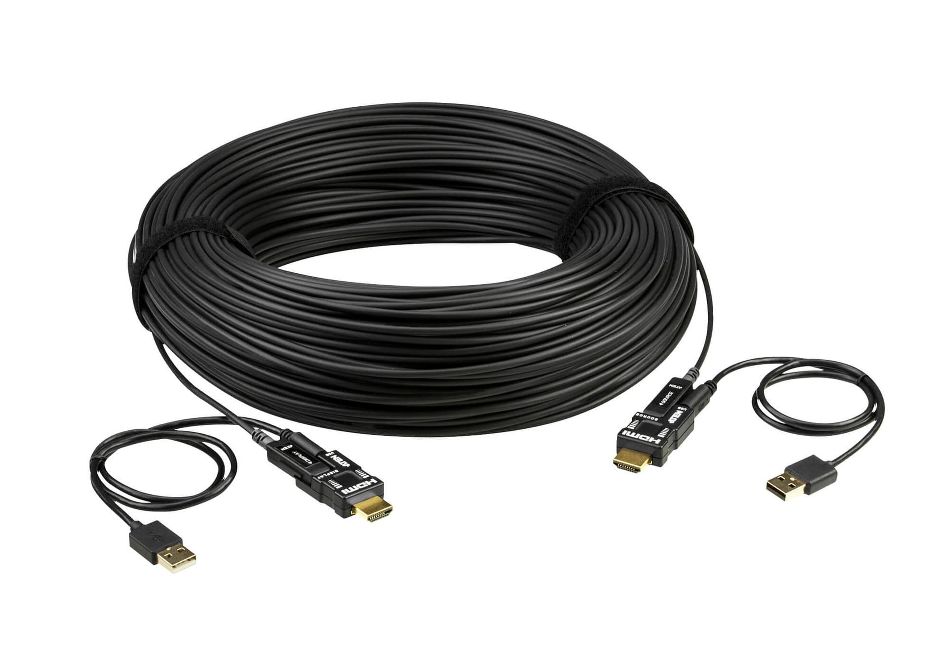 ATEN 60M True 4K HDMI 2.0 Active Optical Cable