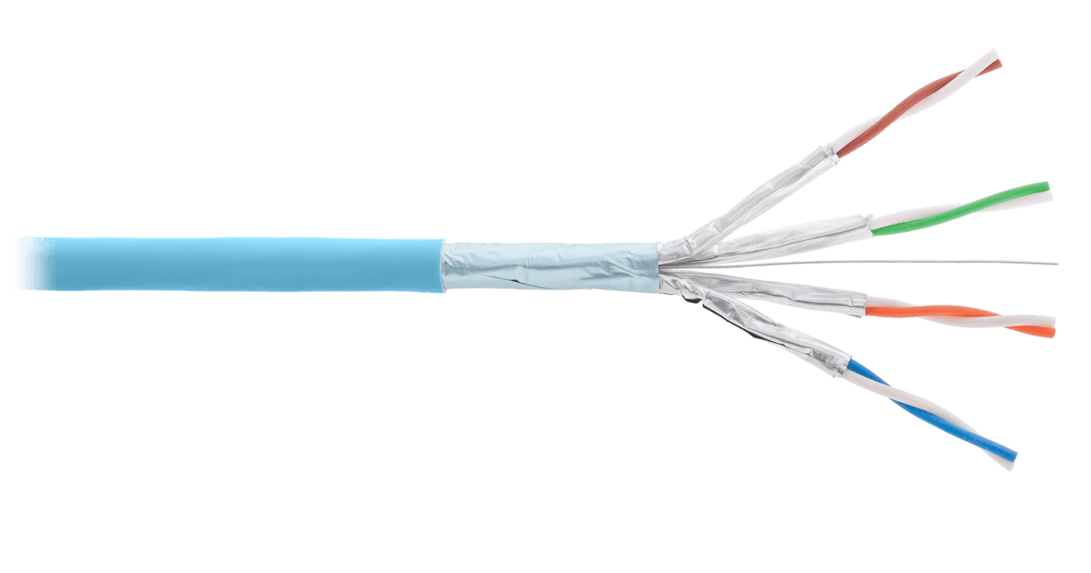 NIKOMAX falikábel F/FTP, Cat6a ,Dca , ,LSOH , 500m ,világoskék