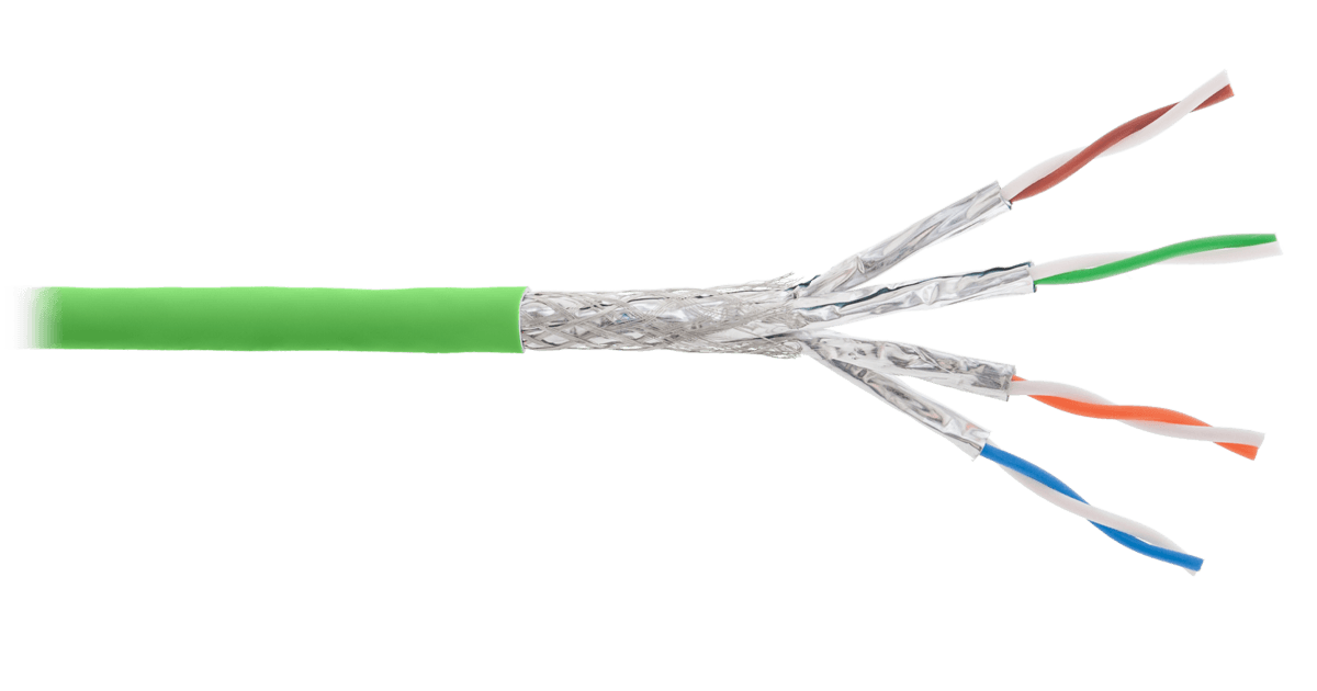 NIKOMAX falikábel S/FTP, Cat7 ,Dca , ,LSOH , 500m ,világoszöld