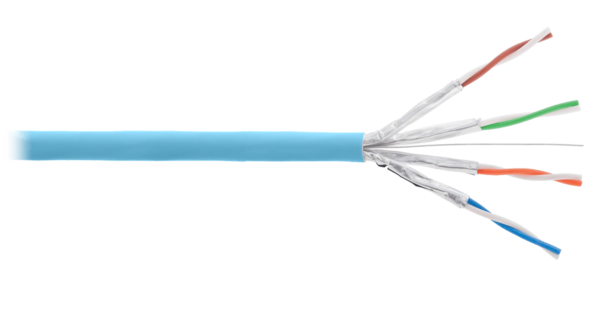 NIKOMAX falikábel U/FTP, Cat6a ,Dca , ,LSOH , 500m ,világoskék