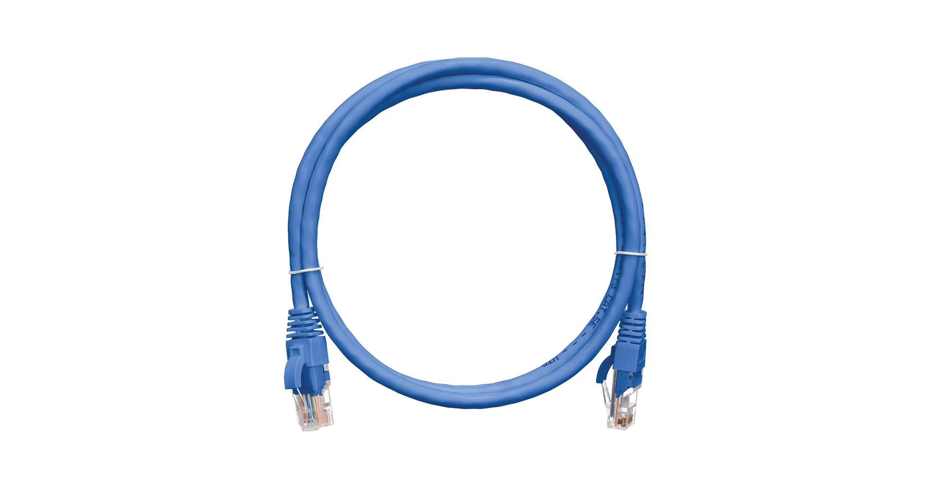 NIKOMAX patch kábel UTP, Cat5e, LSZH, 0,5m ,kék