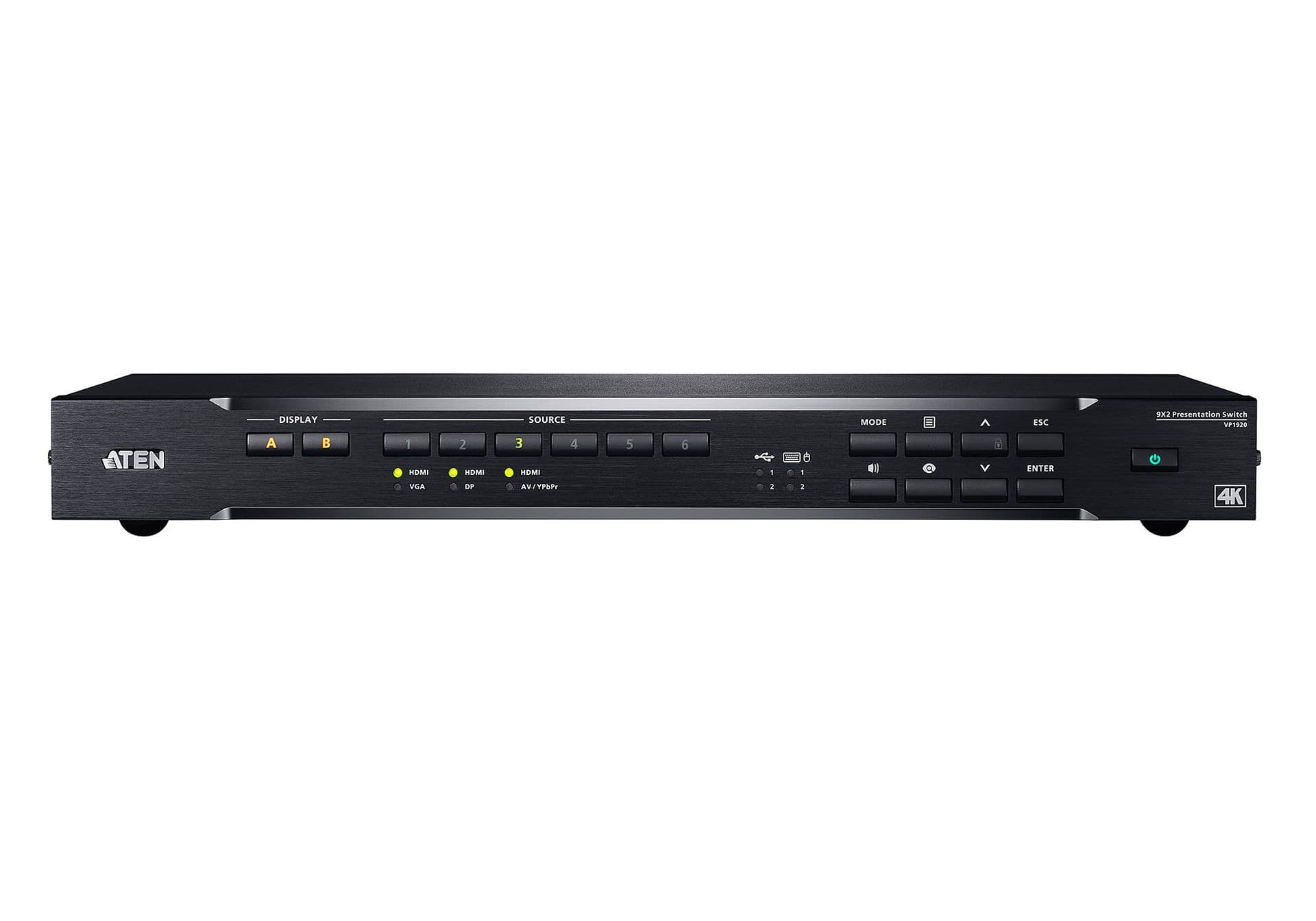 ATEN 9x2 Presentation Matrix Switch 4K