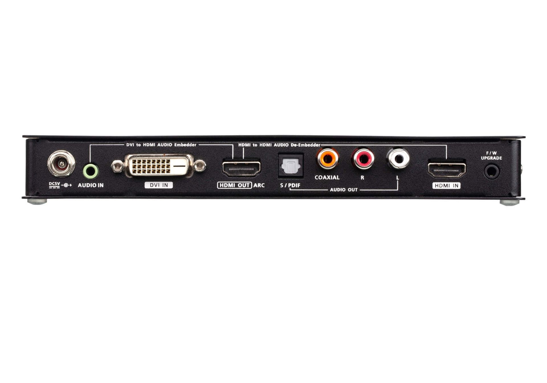 ATEN Converter 4K HDMI/DVI to HDMI with Audio De-embedder, VC881-AT-G