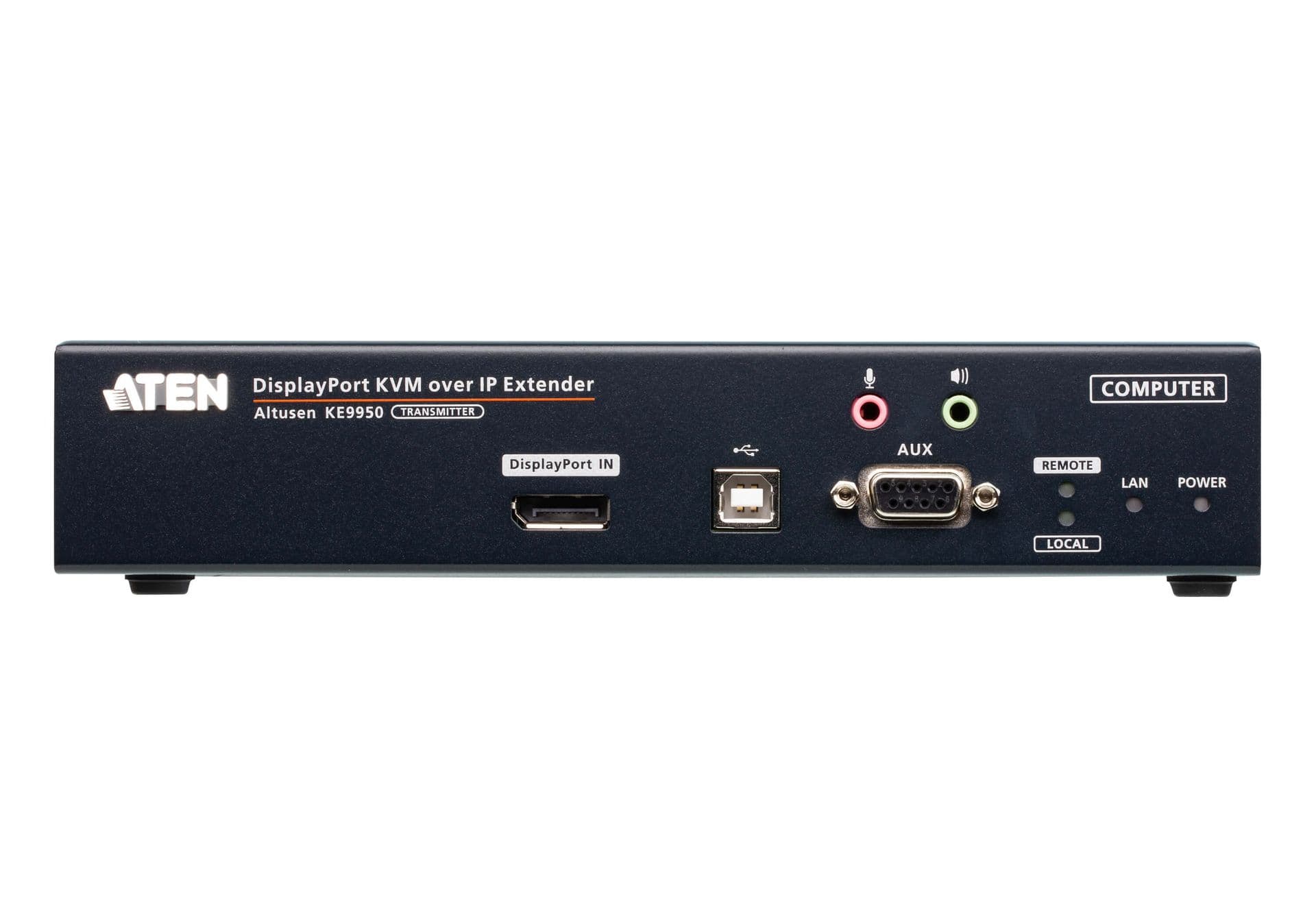 ATEN Extender 4K, DisplayPort, Single Display, KVM over IP, (Transmitter), KE9950T-AX-G