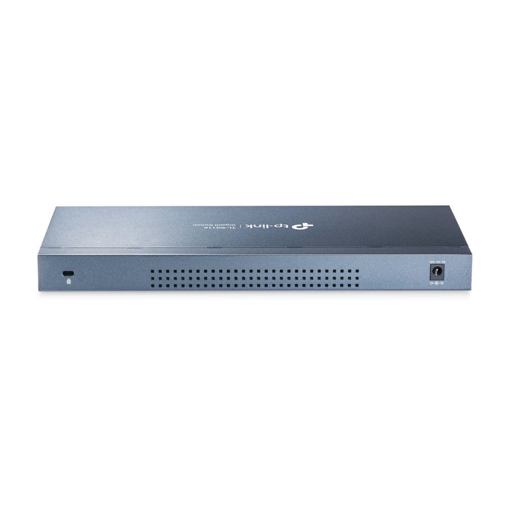 TP-LINK Switch 16x1000Mbps Fémházas Rackes, TL-SG116