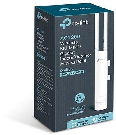 TP-LINK Wireless Access Point Dual Band AC1200 Kültéri, EAP225-OUTDOOR