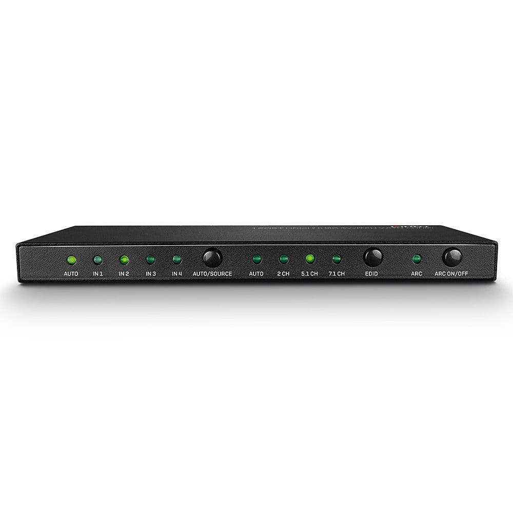 Lindy HDMI 2.0 Switch 4 port with audio 38249
