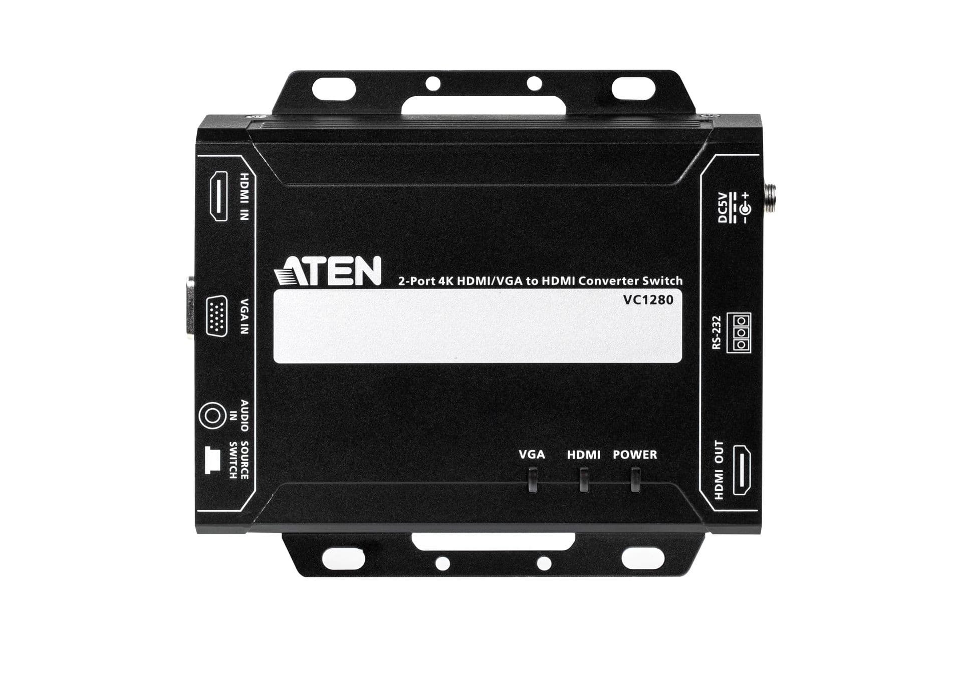 ATEN Konverter Switch 2 Port 4K HDMI/VGA to HDMI  VC1280-AT-G