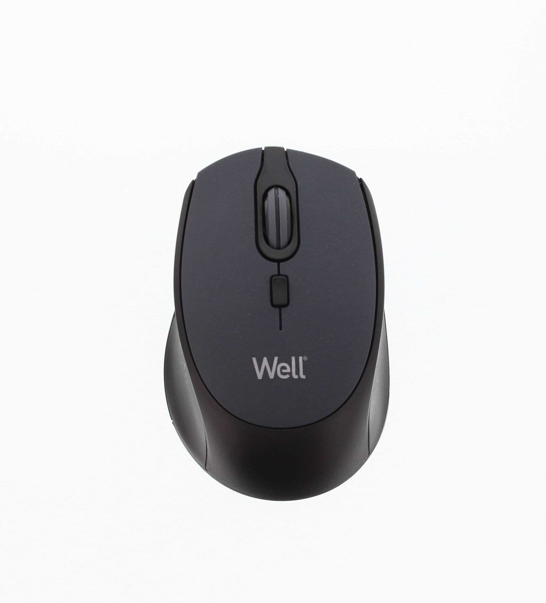 WELL Egér vezeték nélküli MWP201 negru