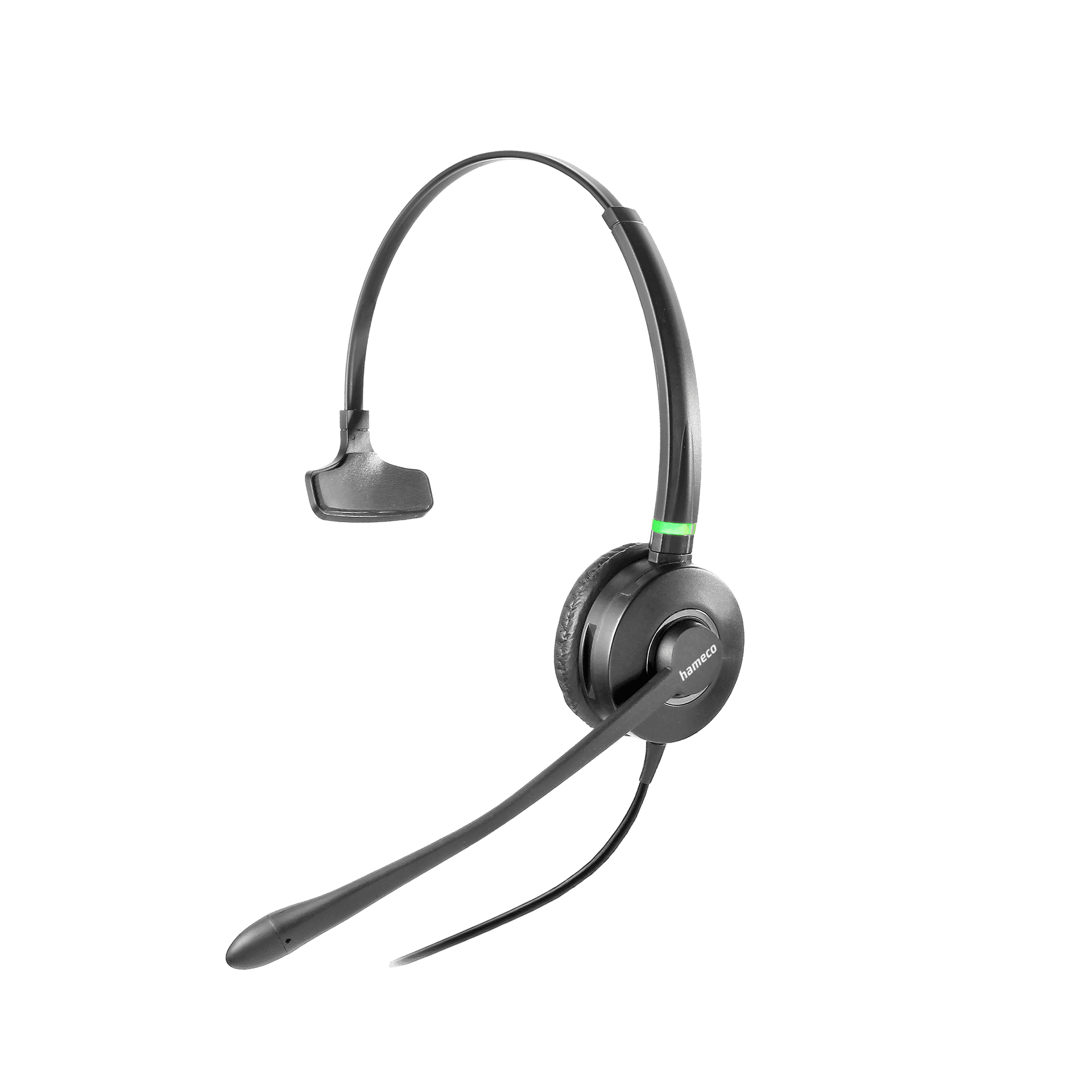 HAMECO mikrofonos fejbeszélő, mono, USB, Teams kompatibilis  HS-3500M-USB