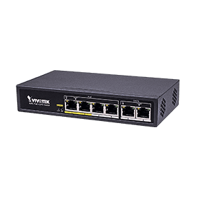 VIVOTEK AW-FET-060C-065 PoE  4xFE PoE + 2xFE UTP Switch