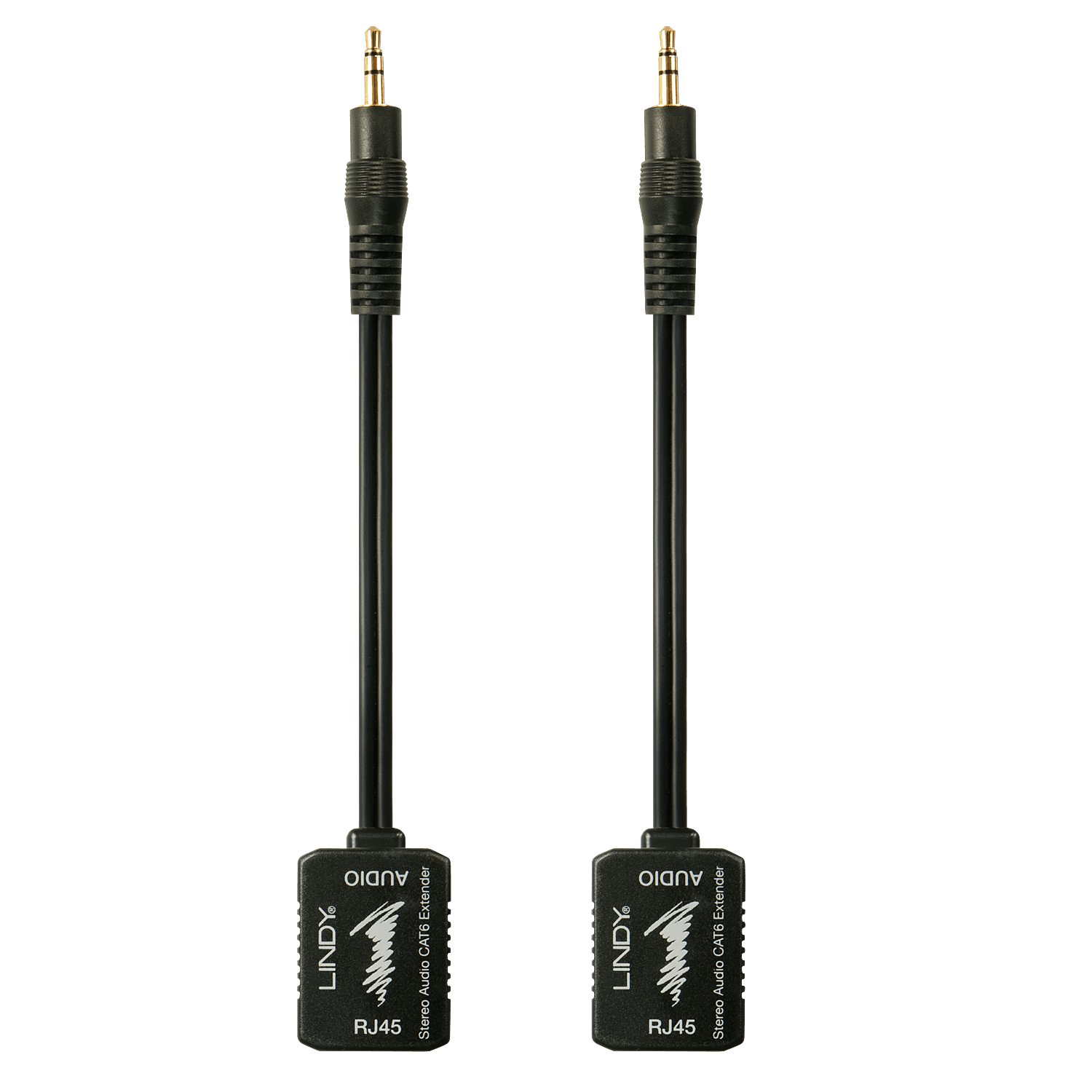LINDY Extender,  Sztereó Audio, 3.5 mm, CAT5/6, 100m