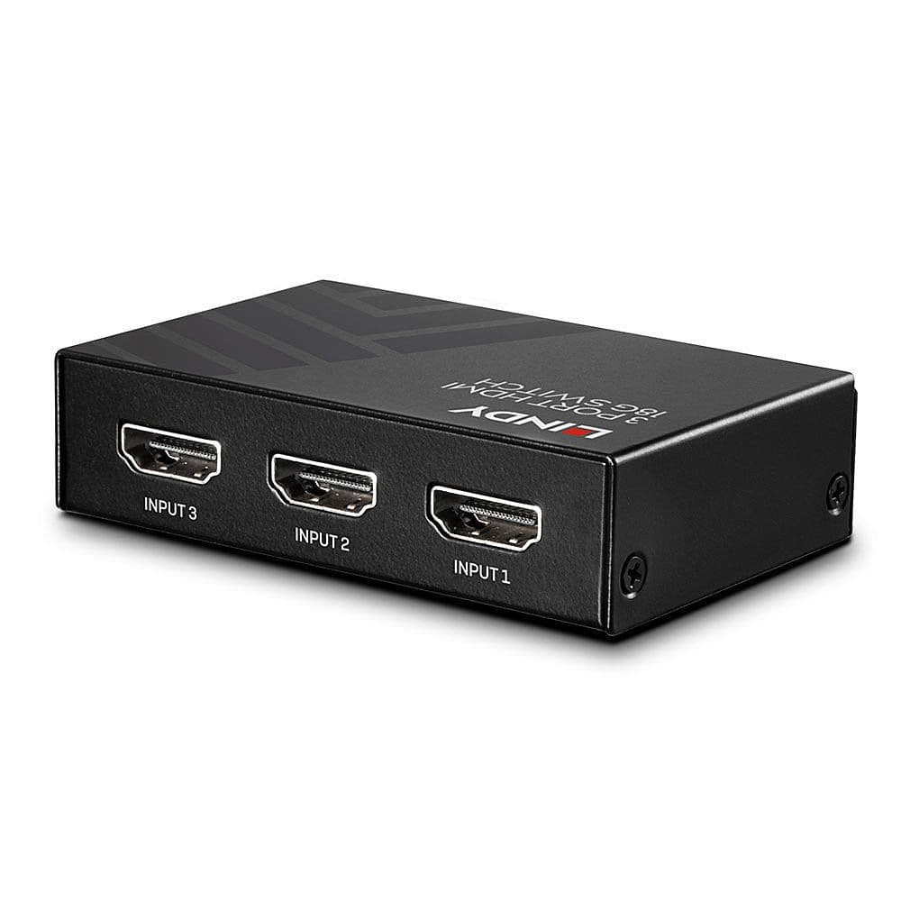 LINDY Switch HDMI 2.0, 3 port (38243 utódja)
