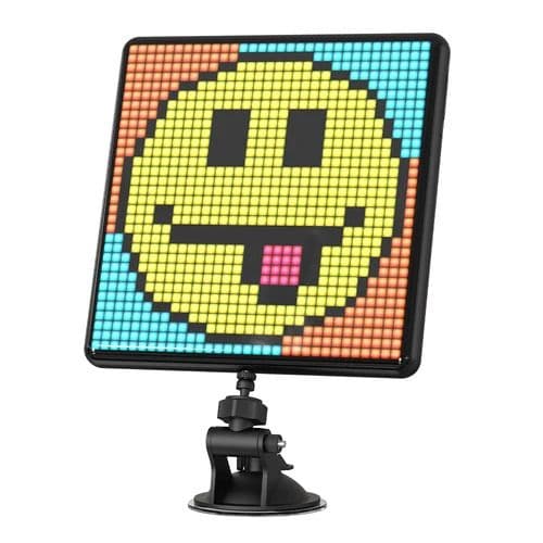 DIVOOM Digitális képkeret PIXOO-Max, Fekete
