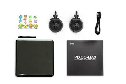 DIVOOM Digitális képkeret PIXOO-Max, Fekete