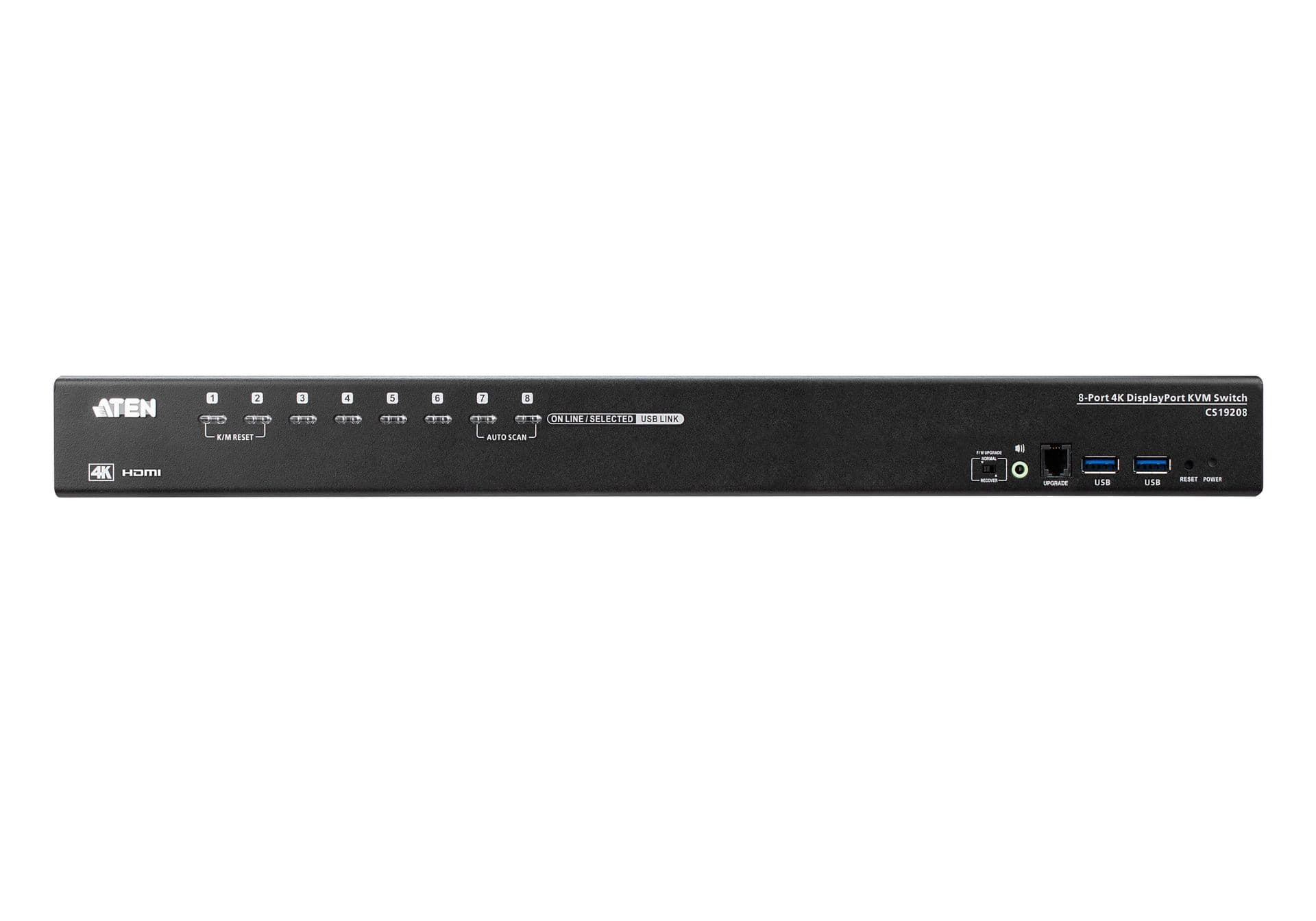 ATEN 8-Port USB 3.2 Gen1 4K DisplayPort KVM Switch