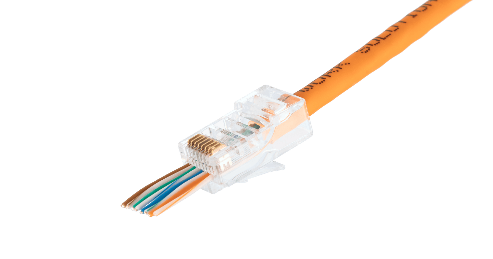 NIKOMAX Dugó UTP, CAT6, 8P8C, RJ45, 50µ 100db-os csomag, átfűzhető