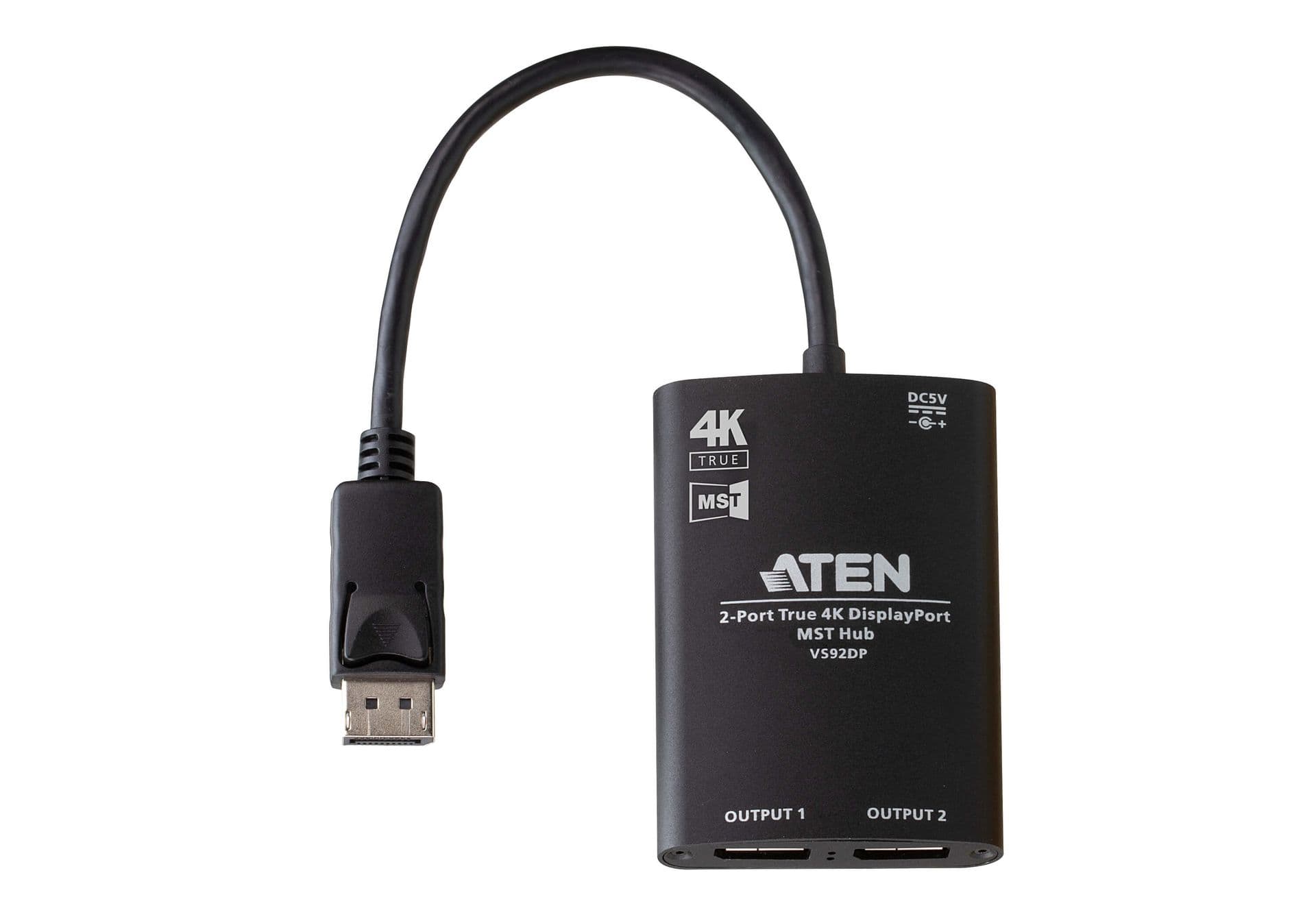 ATEN VanCryst Splitter 2-Port True 4K DisplayPort MST Hub