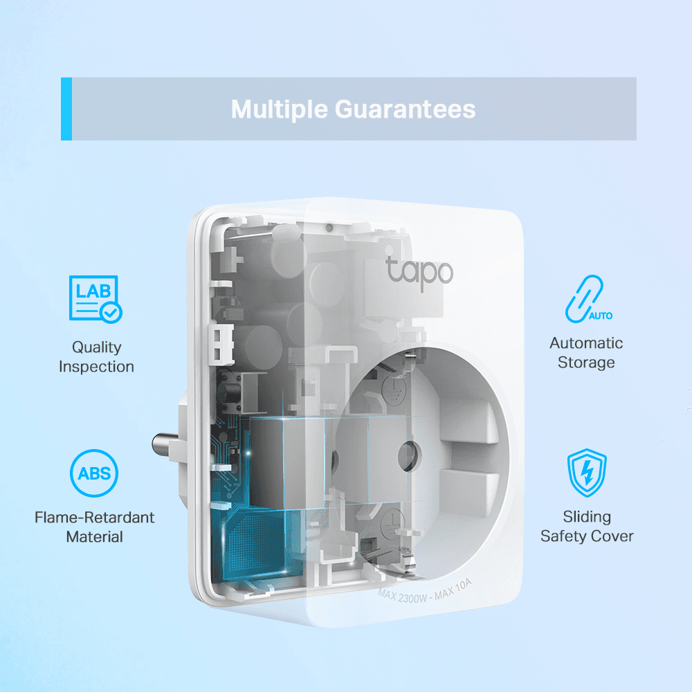 TP-LINK Wi-Fi okos dugalj, Tapo P100(1-PACK)