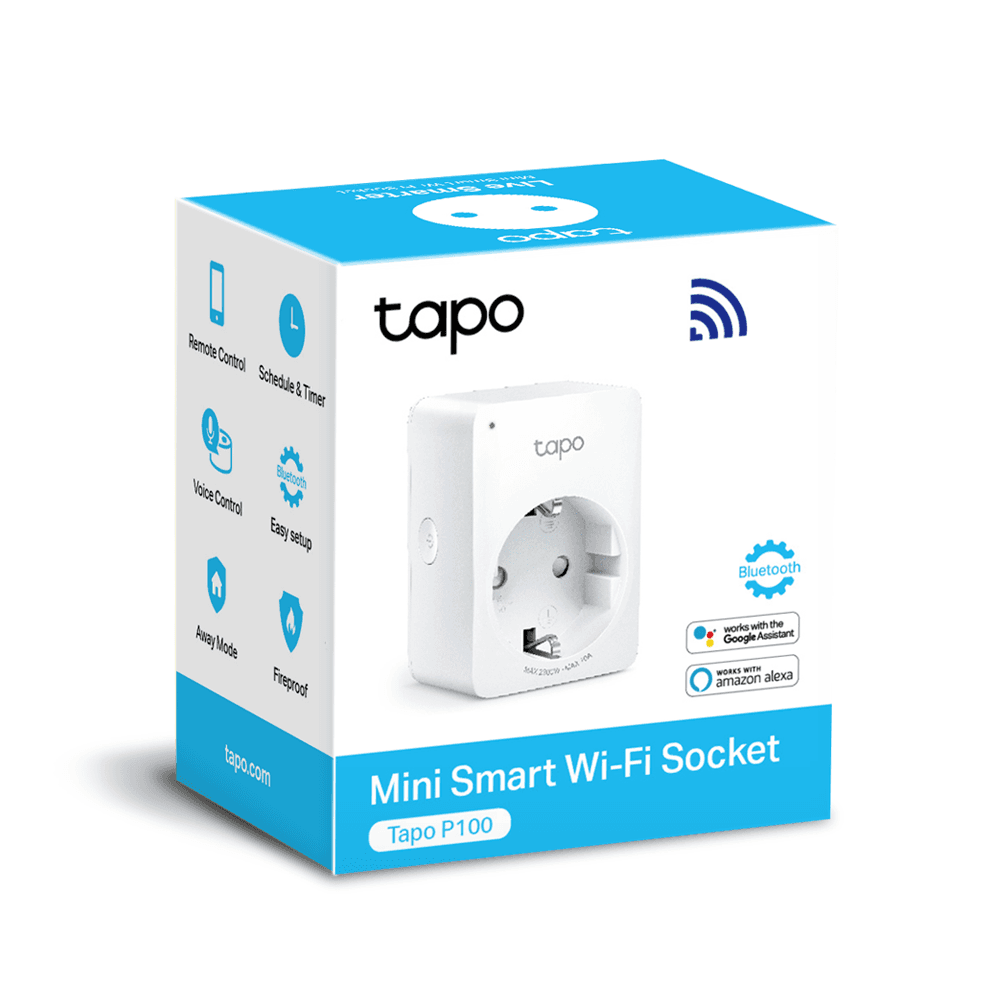 TP-LINK Wi-Fi okos dugalj, Tapo P100(1-PACK)