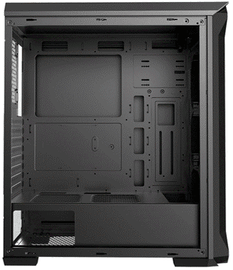 MS Számítógépház, Armor V710, ATX, Fekete