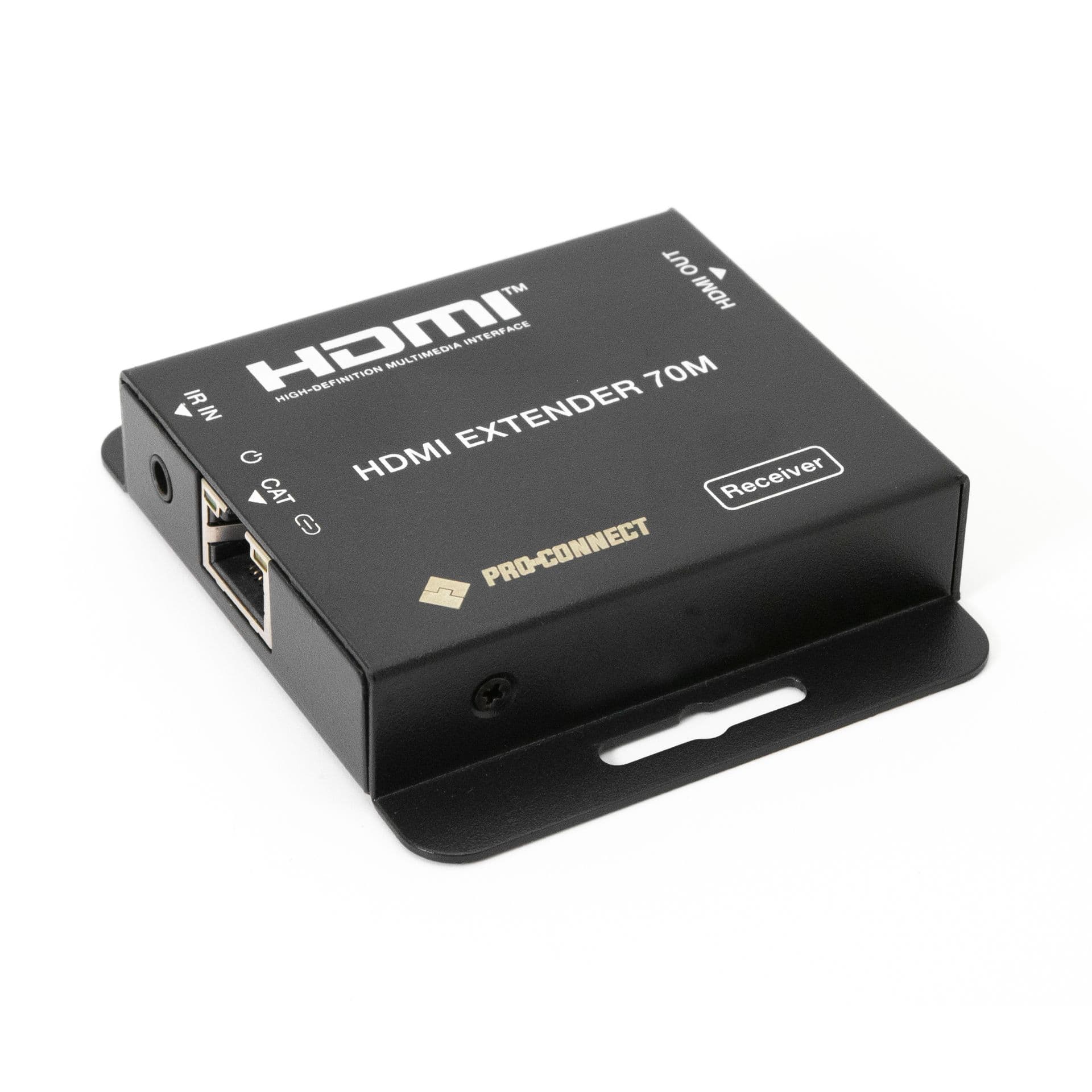 PROCONNECT Extender HDMI 1.4, Over LAN, Cat6, Infra, 4k@30Hz, 70m-ig