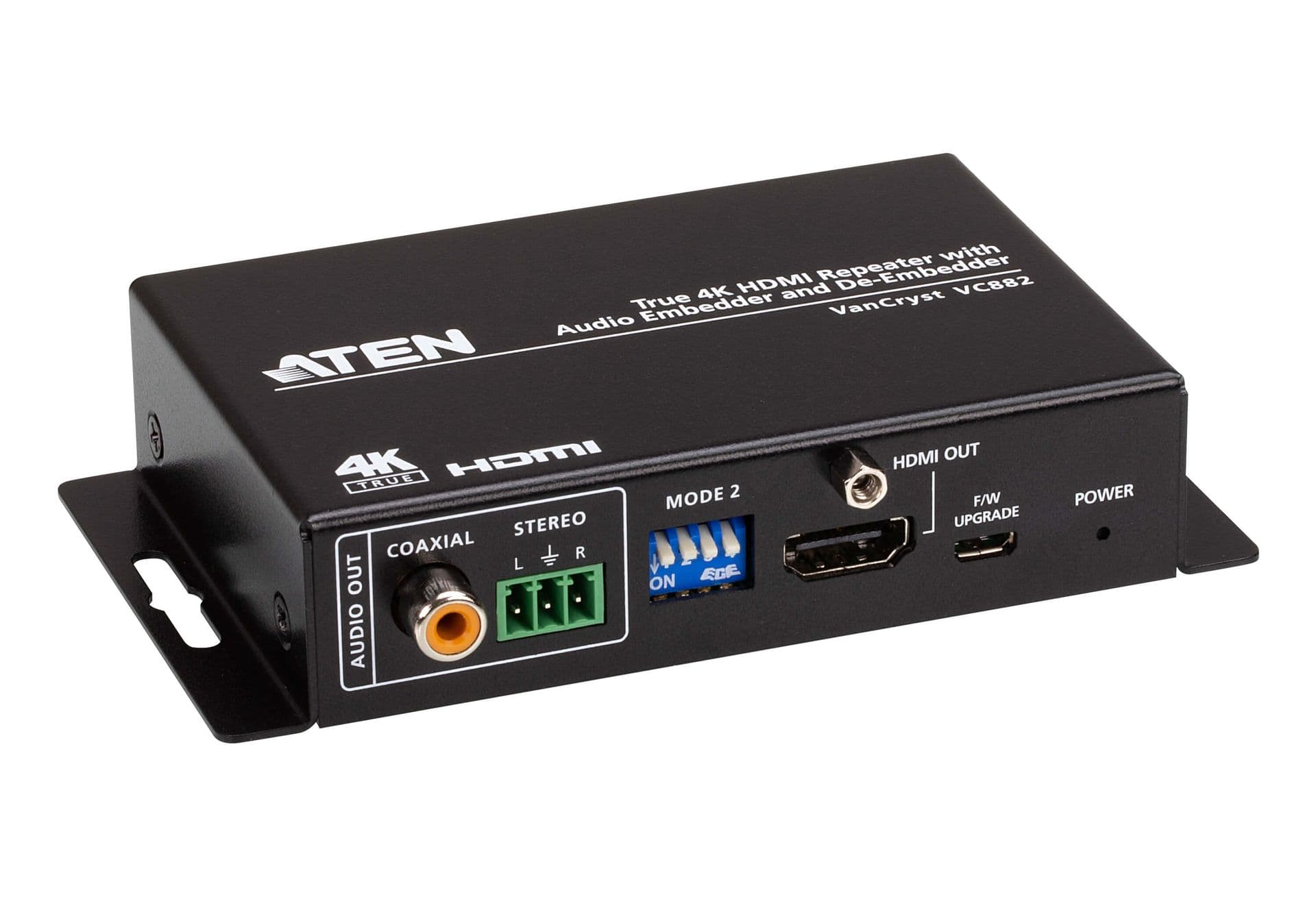 ATEN Konverter True 4K HDMI/DVI - HDMI with Audio De-embedder - VC882-AT-G
