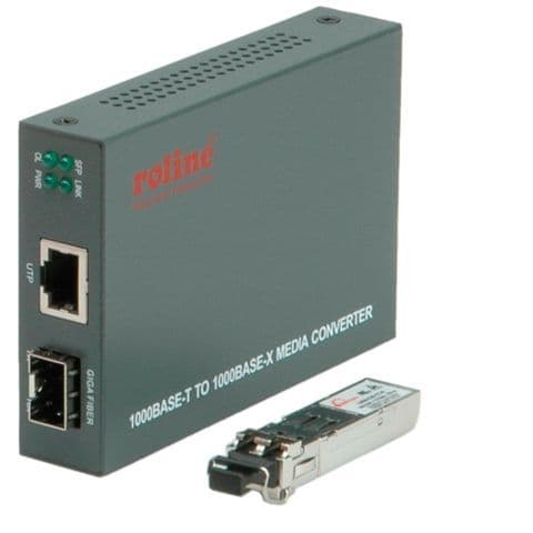 ROLINE Adapter, RJ45 - LC, Gigabit Ethernet