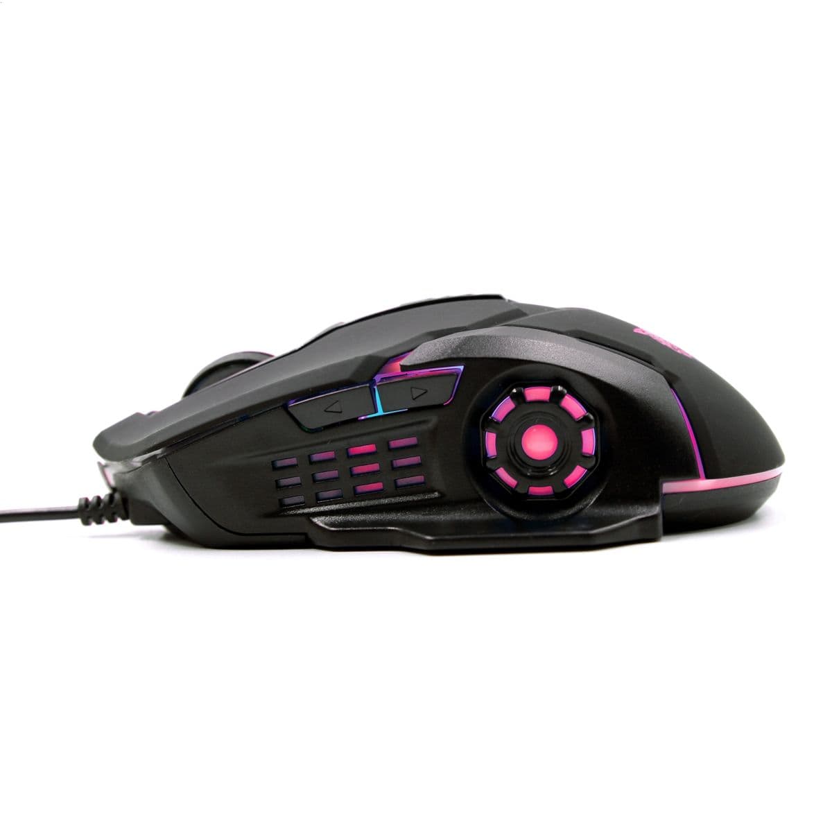 VARR Gaming Egér, LED-es, 2600 DPI, USB, vezetékes, 6 programozható gomb. fekete