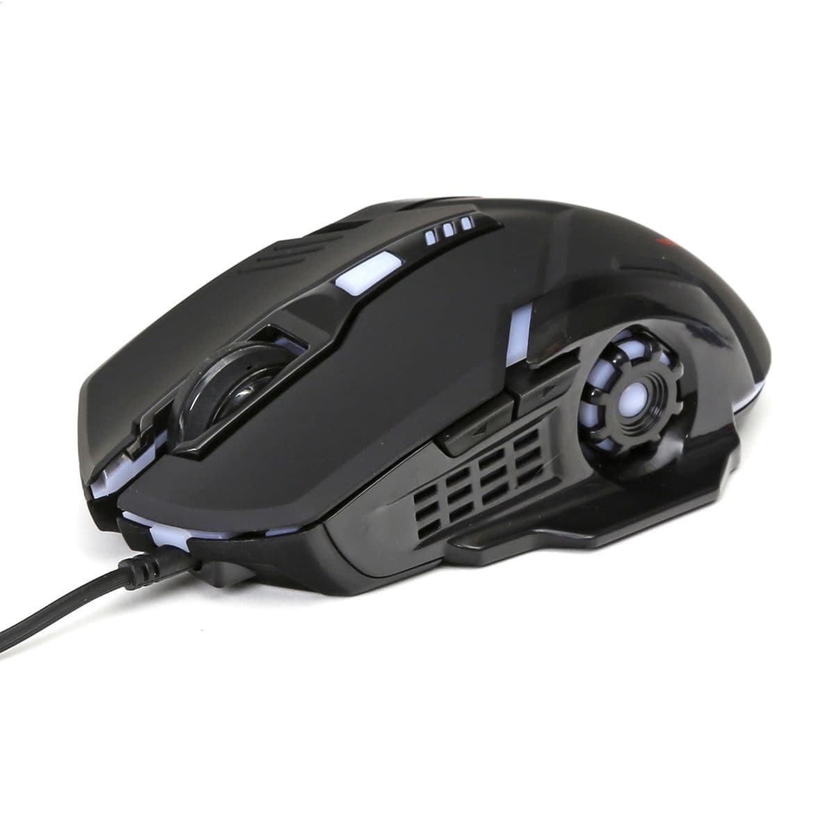 VARR Gaming Egér, LED-es, 2600 DPI, USB, vezetékes, 6 programozható gomb. fekete