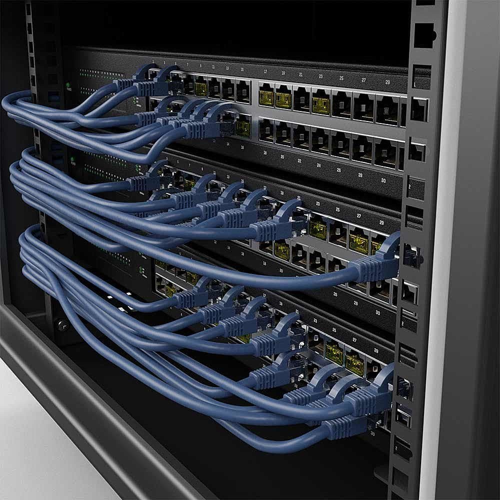 LINDY Dugó biztonsági RJ45 + kulcs, sárga (10db dugó + 1db kulcs)