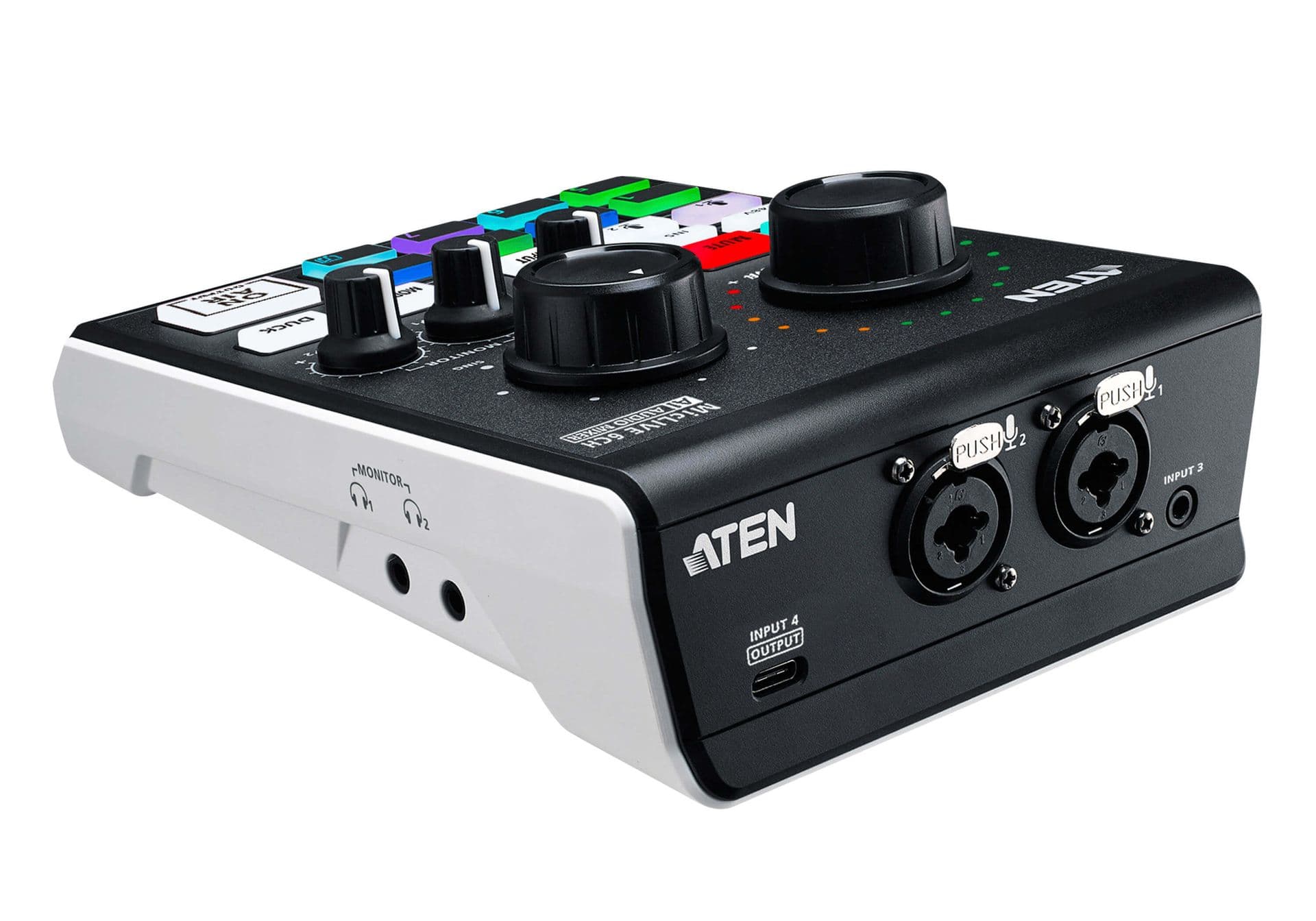 ATEN Keverő, AI audio mixer - UC8000