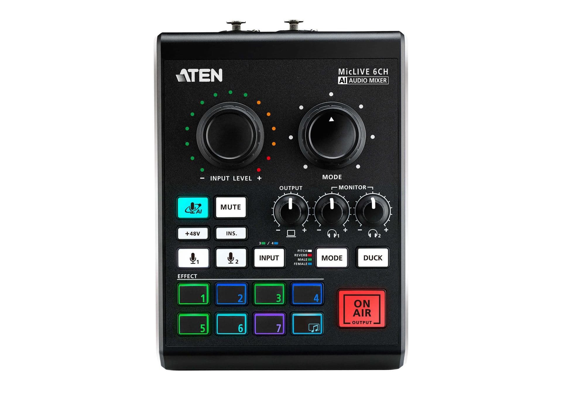ATEN Keverő, AI audio mixer - UC8000