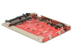 DELOCK Adapter 2,5" SATA Drive - m.2 NGFF, 7mm - 62698