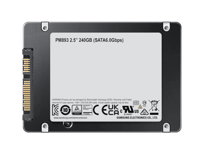 SAMSUNG SSD PM893  240GB SATA